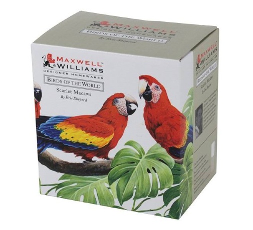 Кружка "Алый ара" 300 мл. Maxwell & Williams