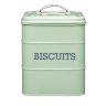Ёмкость для хранения печенья, 14.5х14.5х19 см. Living Nostalgia green Kitchen Craft