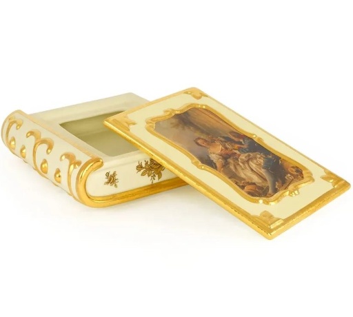 Шкатулка книга, 42х21х7 см. BAROQUE, керамика