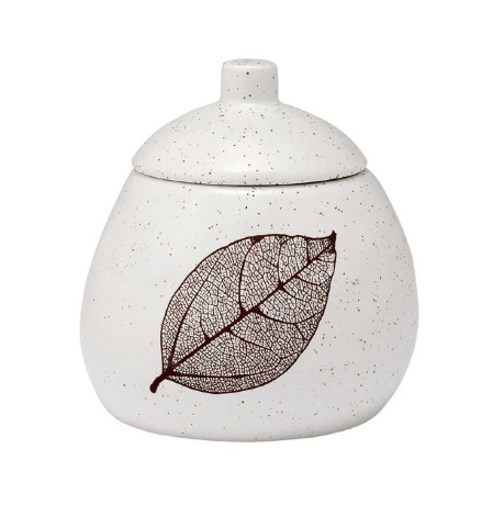 Сахарница с крышкой, 300 мл. Lantana White Stone ASHDENE
