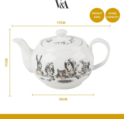 Чайник, 450 мл. Алиса в Стране чудес V&A Kitchen Craft