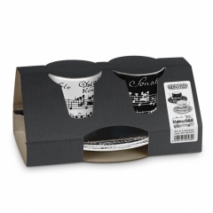 Набор из 2 кофейных пар Вивальди, 85 мл. &quot;Либретто&quot; Koenitz