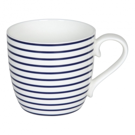 Кружка, 425 мл. "Линии - темный синий" Koenitz