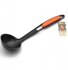 Ложка разливательная Едим Дома, черный/оранжевый