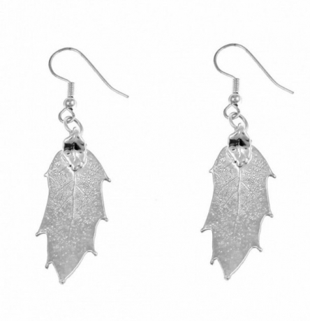 Серьги Остролист LF32C-S BW Ester Bijoux