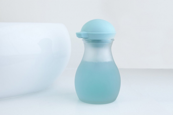 Диспенсер для пенного мыла Bubble, голубой, Umbra