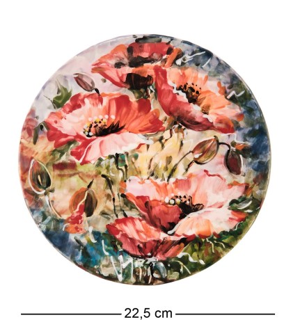 АБ- 64 Панно керамическое "Маки"