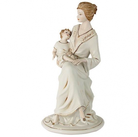 Статуэтка Мать и дитя Sabadin, 19х19x35 см.