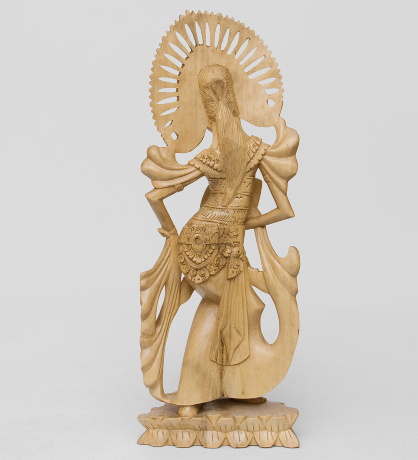 15-018 Статуэтка "Балийская танцовщица" крок. Дерево