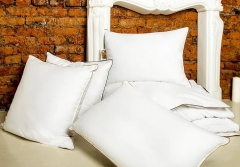 Подушка упругая пуховая "Руженка" 68х68, из твилла, Natures