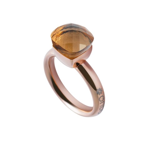 Кольцо Firenze champagne 18.5 мм. Qudo