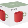 Кружка Creative, красная, 0,35 л. Easy Life