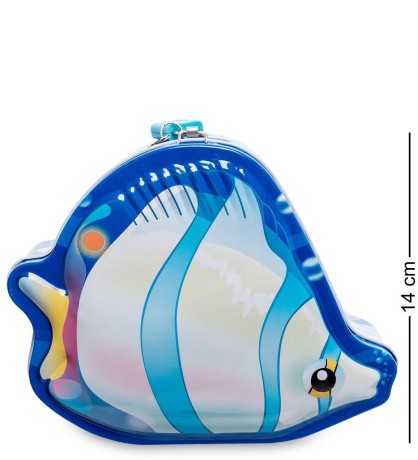 BX- 38/1 Металлическая копилка "Рыбка"