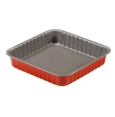 Форма для торта квадратная красная, 24x24 см. Guardini