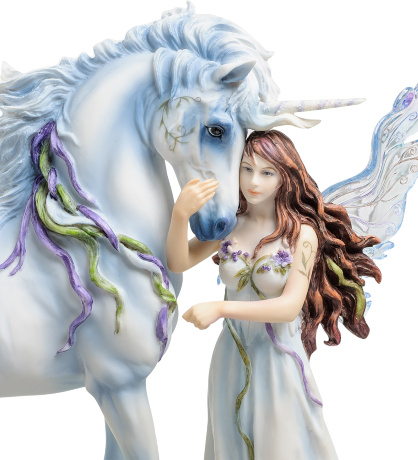 WS-249 Статуэтка "Ангел и Единорог" (Джоди Бергсма)