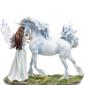 WS-249 Статуэтка "Ангел и Единорог" (Джоди Бергсма)