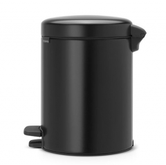 Мусорный бак newIcon с педалью (2x2 л), Черный матовый Brabantia