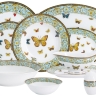 Обеденный сервиз Бабочки, 6 персон, 27 предметов Midori
