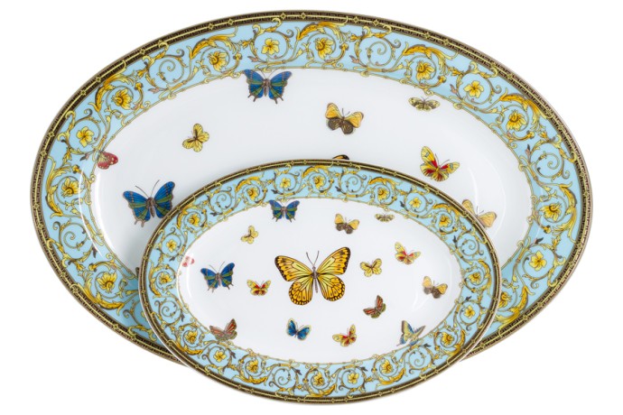 Обеденный сервиз Бабочки, 6 персон, 27 предметов Midori