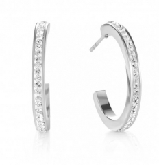 Серьги Crystal-Silver 0139/21-1817 Coeur de Lion