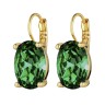 Серьги CHANTAL SG EMERALD GREEN Dyrberg Kern