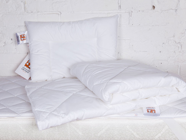 Набор детский BABY 95C° GRASS - подушка/одеяло/наматрасник