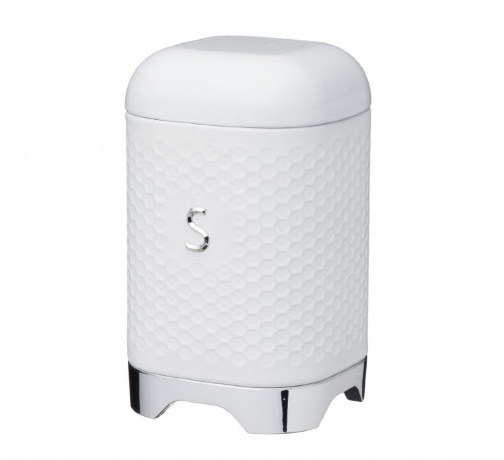 Ёмкость для хранения сахара, 19x11,5x11,5 см. Lovello Retro Ice White Kitchen Craft