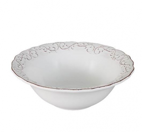 Салатник Винтаж (белый), 17см, IMARI