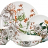 Обеденный набор на 4 персоны Тропические цветы, 16 предметов Maxwell & Williams