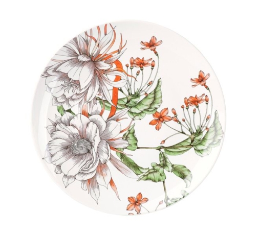 Обеденный набор на 4 персоны Тропические цветы, 16 предметов Maxwell & Williams