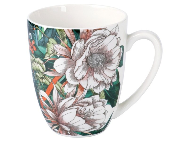 Обеденный набор на 4 персоны Тропические цветы, 16 предметов Maxwell & Williams