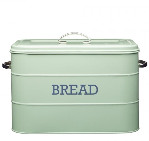 Хлебница, 34x21,5x25 см. Living Nostalgia, Kitchen Craft, зеленая