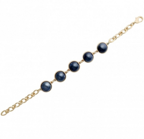 Классический браслет Pearl Sodalite C1362.22 BL/G Possebon