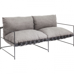 Диван Cornwall, коллекция "Корнуолл" 180*81*85, Хлопок, Полиэстер, Полиуретан, Сталь, Серый