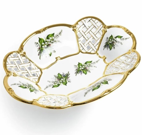 Блюдо, 41х32 см. PRIMAVERA, керамика