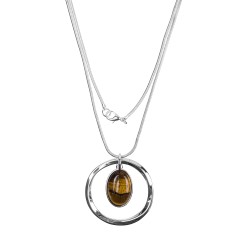 Колье TIGER EYE LN5129 BR/S Fiore Luna