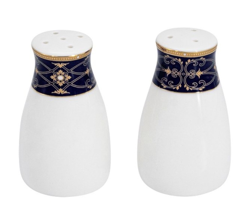 Обеденный сервиз Офелия (кобальт), 12 персон, 50 предметов Emily