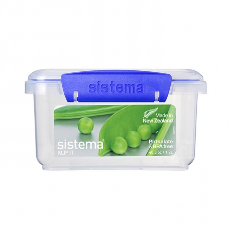 Контейнер прямоугольный KLIP IT, 1,2 л. Sistema