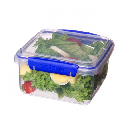 Контейнер прямоугольный KLIP IT, 1,2 л. Sistema