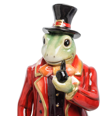 CMS-53/ 1 Статуэтка "Мистер Фрогги с сыном" (Pavone)