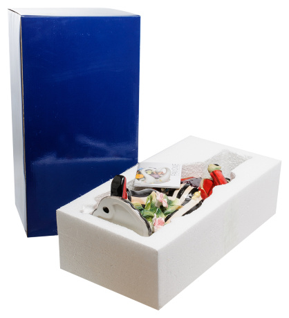 CMS-53/ 1 Статуэтка "Мистер Фрогги с сыном" (Pavone)