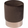 Пуф Cherry, коллекция "Вишня" 35*42*35, Полиэстер, Полиуретан, ДСП, Медь, Коричневый
