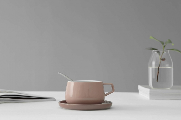 Чайная чашка с блюдцем Ella™ 250 мл. чайная роза Viva Scandinavia