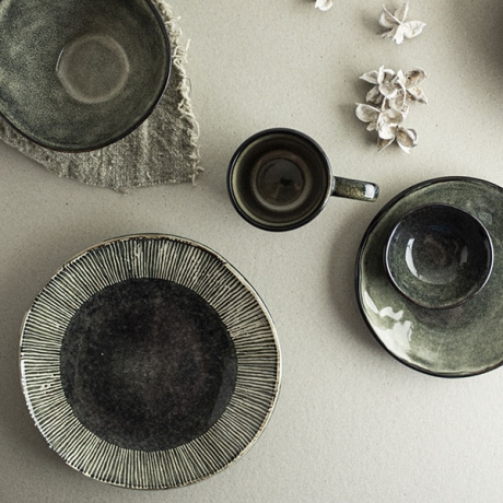 Салатник Organic Dutch Rose, сер.