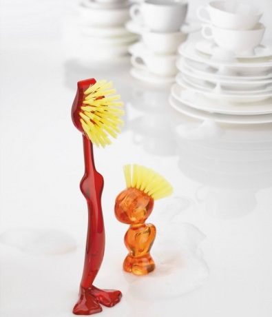 Щетка д/чистки овощей TWEETIE Koziol, красный