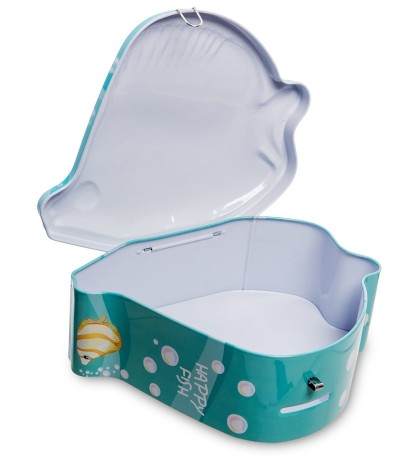 BX- 38/3 Металлическая копилка "Рыбка"