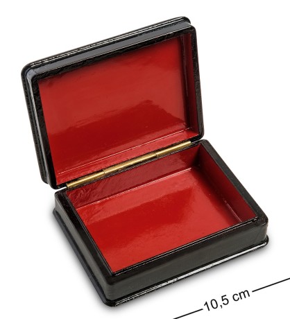 ШК-19/15-C Шкатулка в технике декупаж "Тройка" (10х8х3,5)