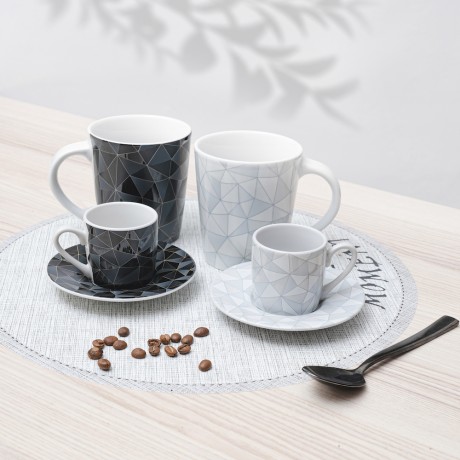 Кружка "Оттенки Серого", 380 мл. Koenitz