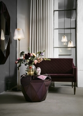 Настольный светильник DAMN FASHIONISTA, Ø15, 40W E27, дымчатый/стекло Halo Design