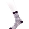 Носки женские Flowers ASW-0001 35-39 бел/фиолет (Artsocks)